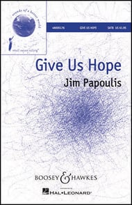 cover Give Us Hope SATB choral sheet music cover